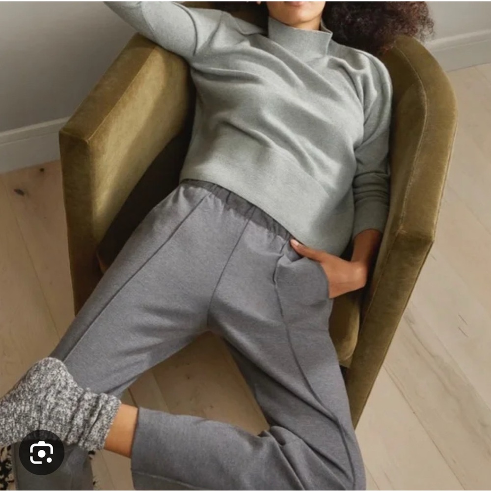 Everlane NWT The Dream Pant size S Heather charcoal